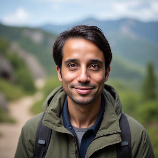 AI dating photo travel adventure hike